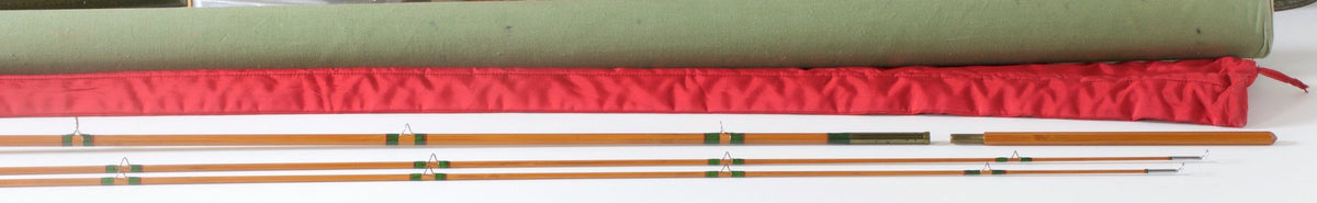 Pezon et Michel Super Parabolic PPP, Fario Club Bamboo Rod 8'5 2/2 5-6wt 