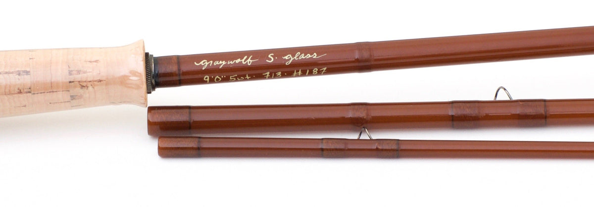 Graywolf Rods Signature Series Fiberglass Fly Rod - 9' 5wt 3pc 