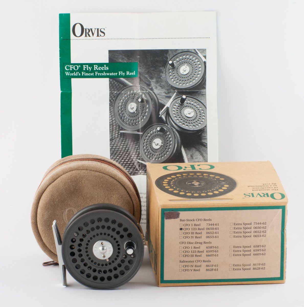 Orvis CFO 123 Fly Reel with box