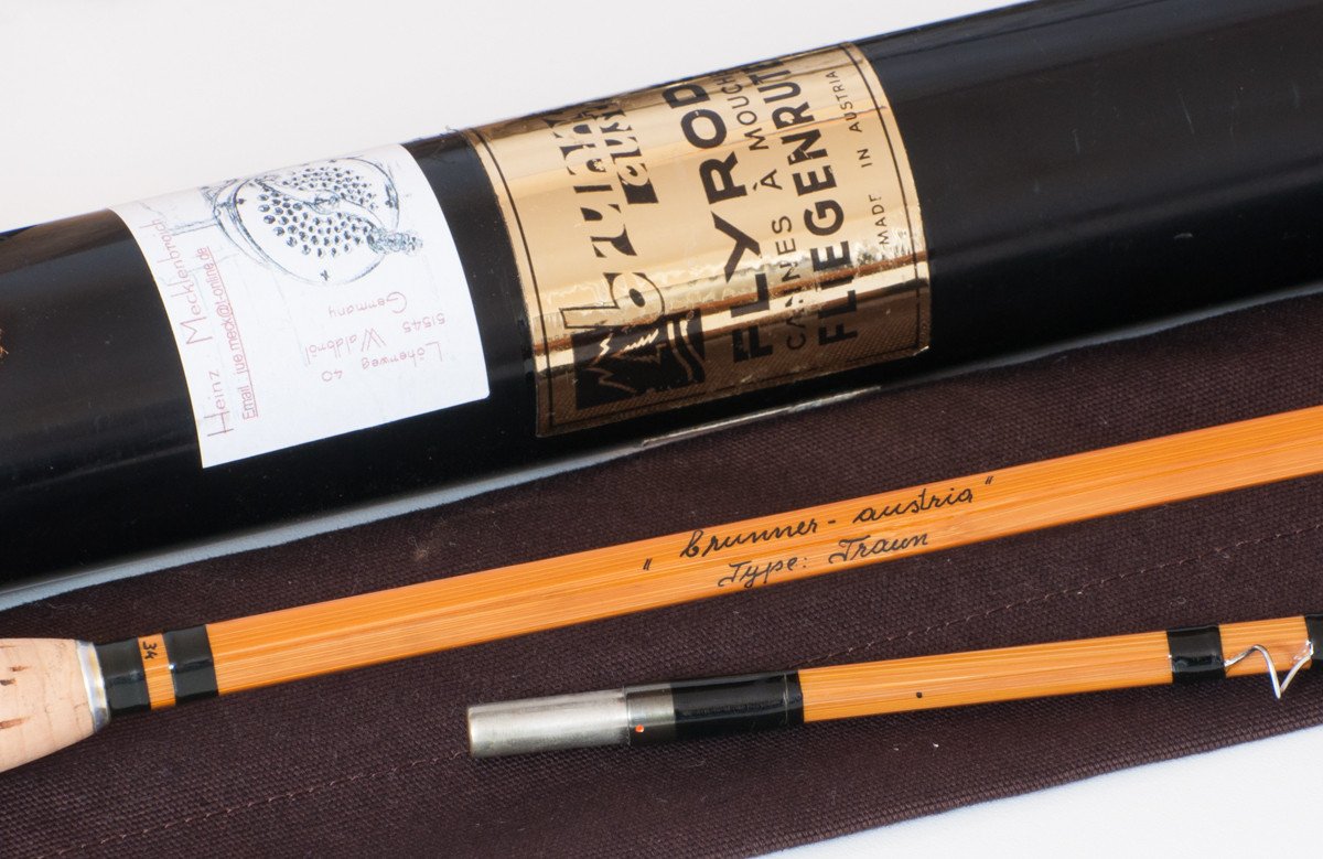 Brunner, Walter - "Type Traun" Bamboo Rod 7'6 2/1 6wt
