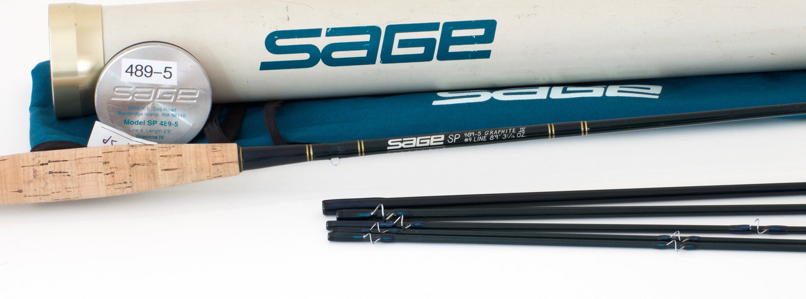 Sage 489-5 SP Graphite IV 8'9" 4wt Fly Rod 