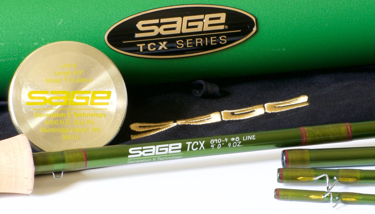 Sage TCX 890-4 9' 8wt Fly Rod - Spinoza Rod Company