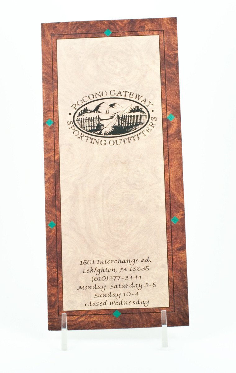 Maurer, George - Sweetwater Rods / Pocono Gateway Outfitters Catalog