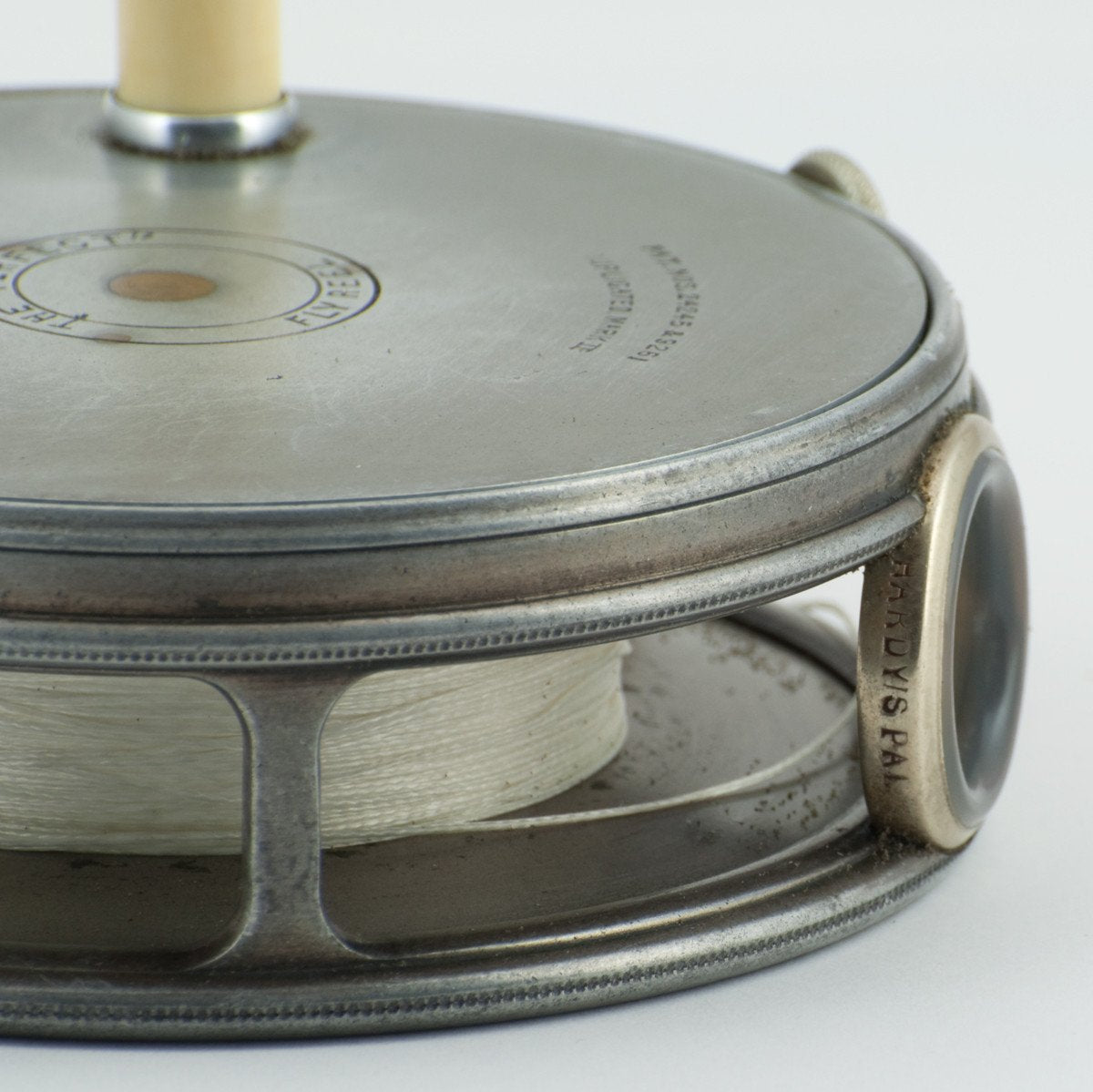 Hardy Perfect 3 5/8" Dup MKII Check - white handle 