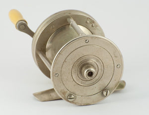 Horton Meek No. 3 Nickel Silver Baitcasting Reel