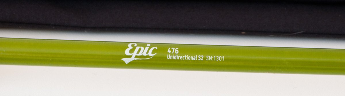 Swift Epic Fiberglass Rod - Model 476 Olive 