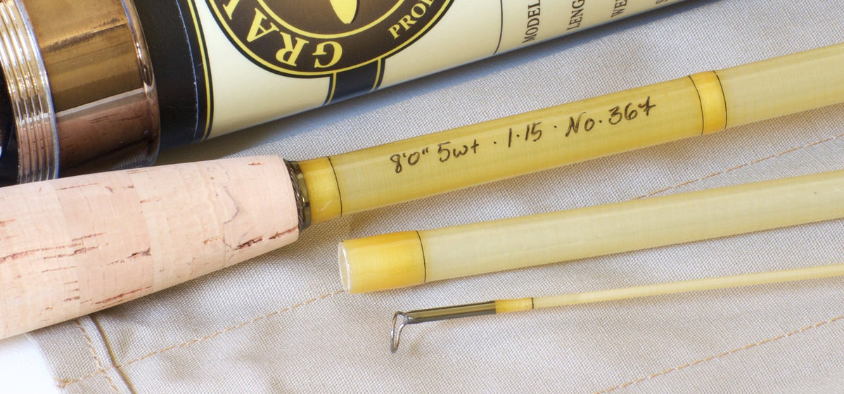 Graywolf Rods "The Natural" Fiberglass Fly Rod - 8' 5wt 3pc