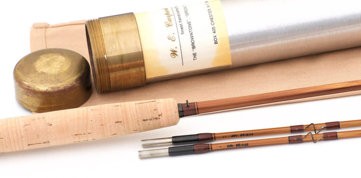 Walt Carpenter Browntone 6'3 2/2 3wt Bamboo Rod 