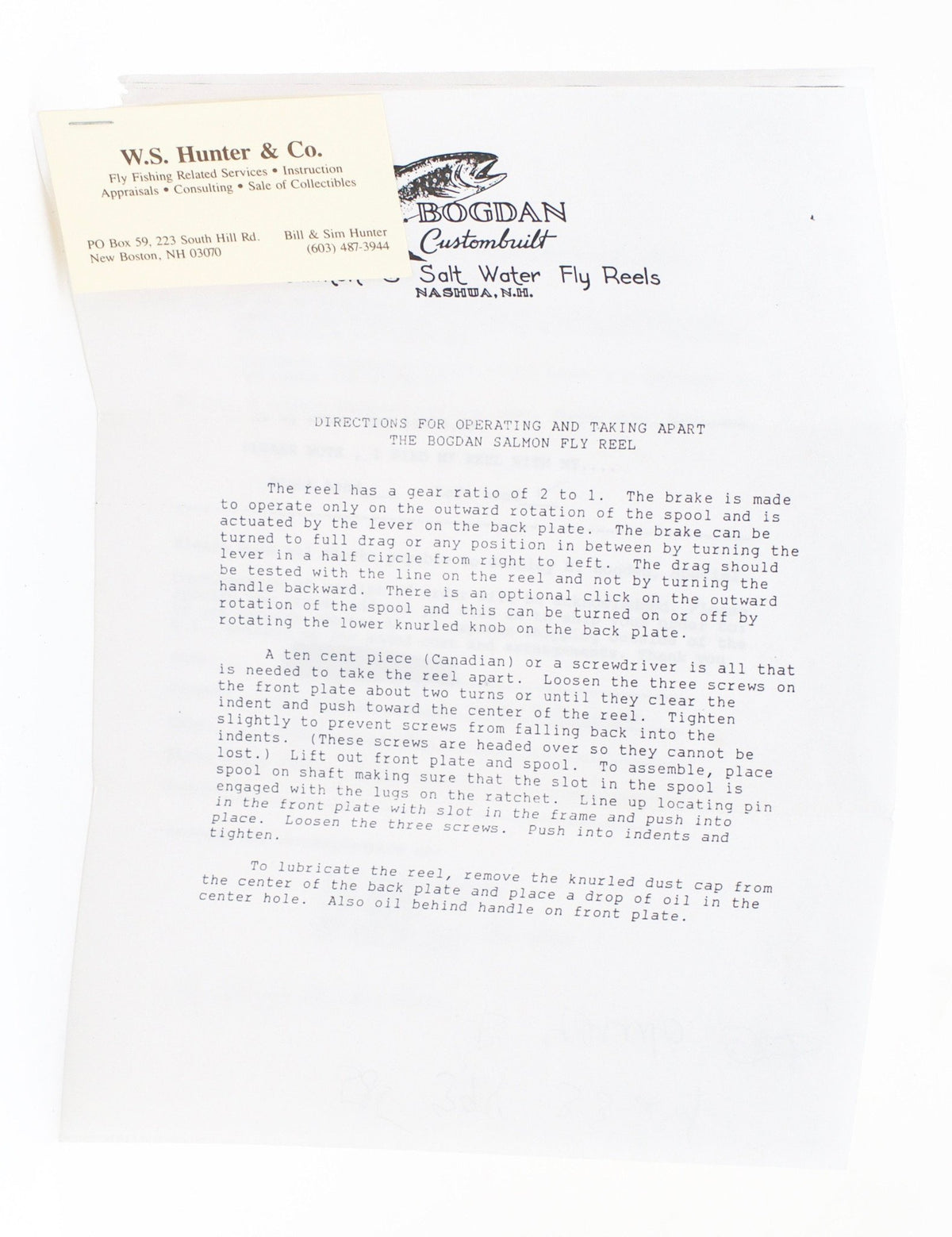 Bogdan Anniversary Salmon Reel Set