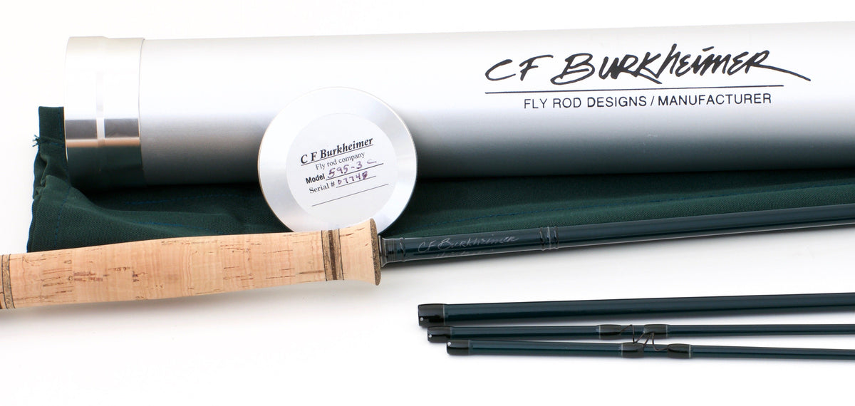 Burkheimer, CF -- Model 595-3 DAL Vintage Graphite Rod 