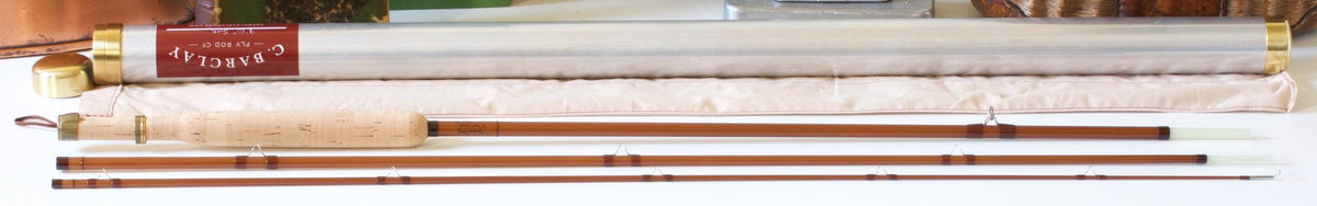 Barclay, Chris - 7'10" 3pc 5wt fiberglass fly rod 