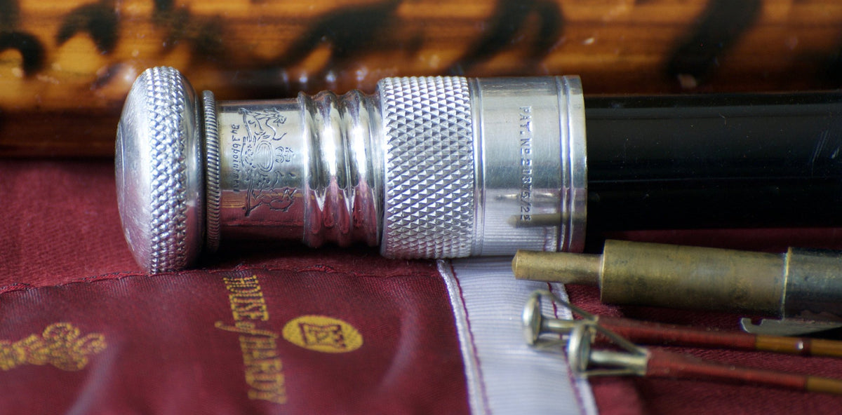 Hardy Bros. - The "Prince Leopold of Belgium" 10' Bamboo Fly Rod - case or tube detail