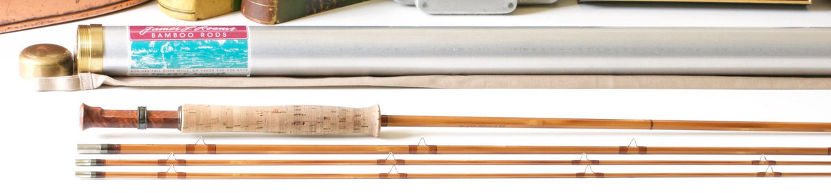 Reams, James - 8'6 3/2 5wt Hollowbuilt Bamboo Rod 