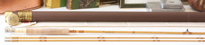 R.L. Winston Bamboo Rod 8'6" 2/2 #7 - handle grip and reel seat detail