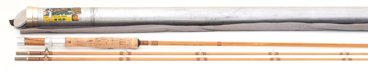 R.L. Winston Bamboo Rod SF era 8'6" 2/2 #6 - handle grip and reel seat detail