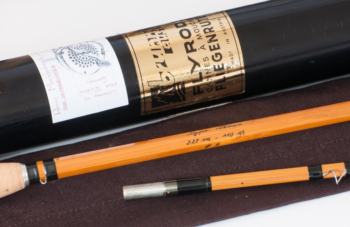 Brunner, Walter - "Type Traun" Bamboo Rod 7'6 2/1 6wt 