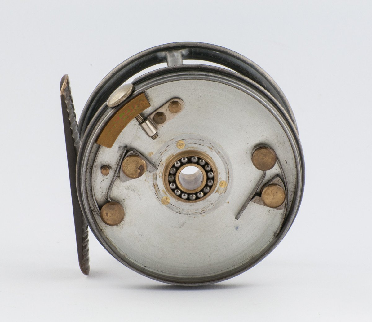 Hardy Perfect 3 1/2" wide drum fly reel - Harry & Elsie Darbee provenance!