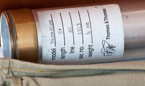 Thomas and Thomas Paradigm Bamboo Rod - 8' 2/2 6wt