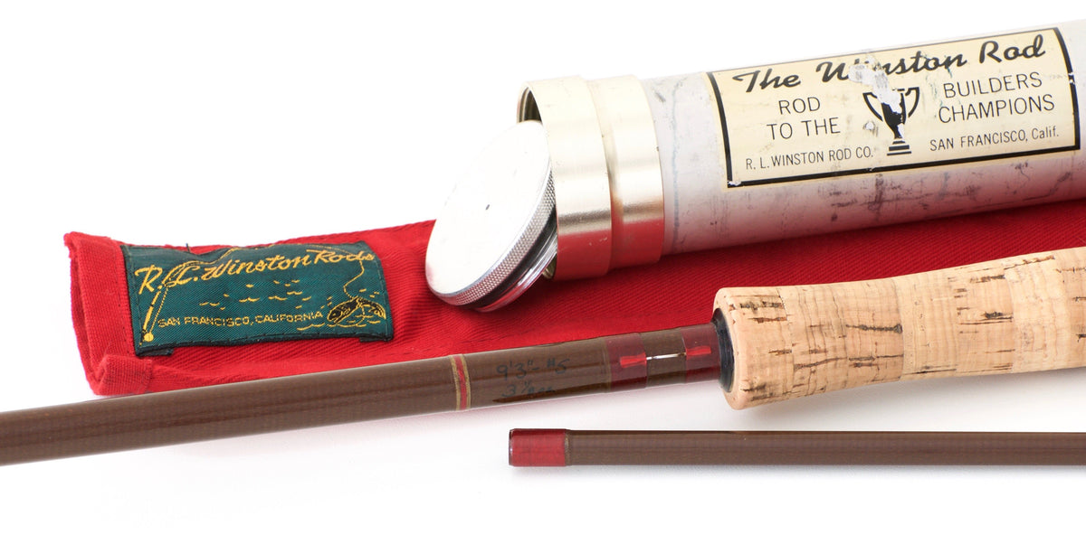 Winston, R.L. -- 9'3" 5wt Fiberglass Rod - SF era 