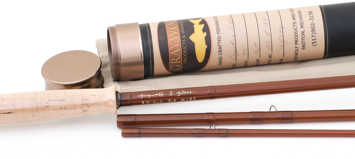 Graywolf Rods Signature Series Fiberglass Fly Rod - 9' 5wt 3pc 