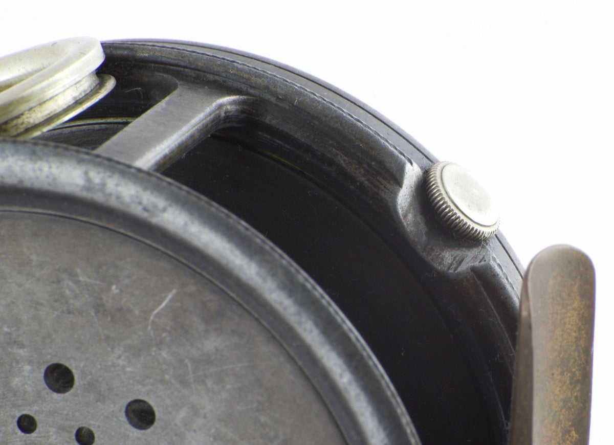 Hardy Perfect 3 1/2" Wide Drum 1912 Check Fly Reel 