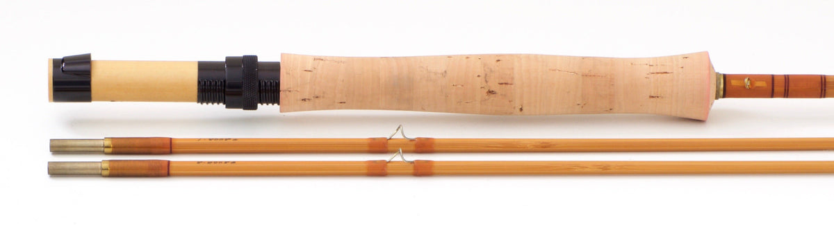 R.L. Winston Al Wilson's Bamboo Rod 8' 2/2 #5 - rod sections with guides and wraps