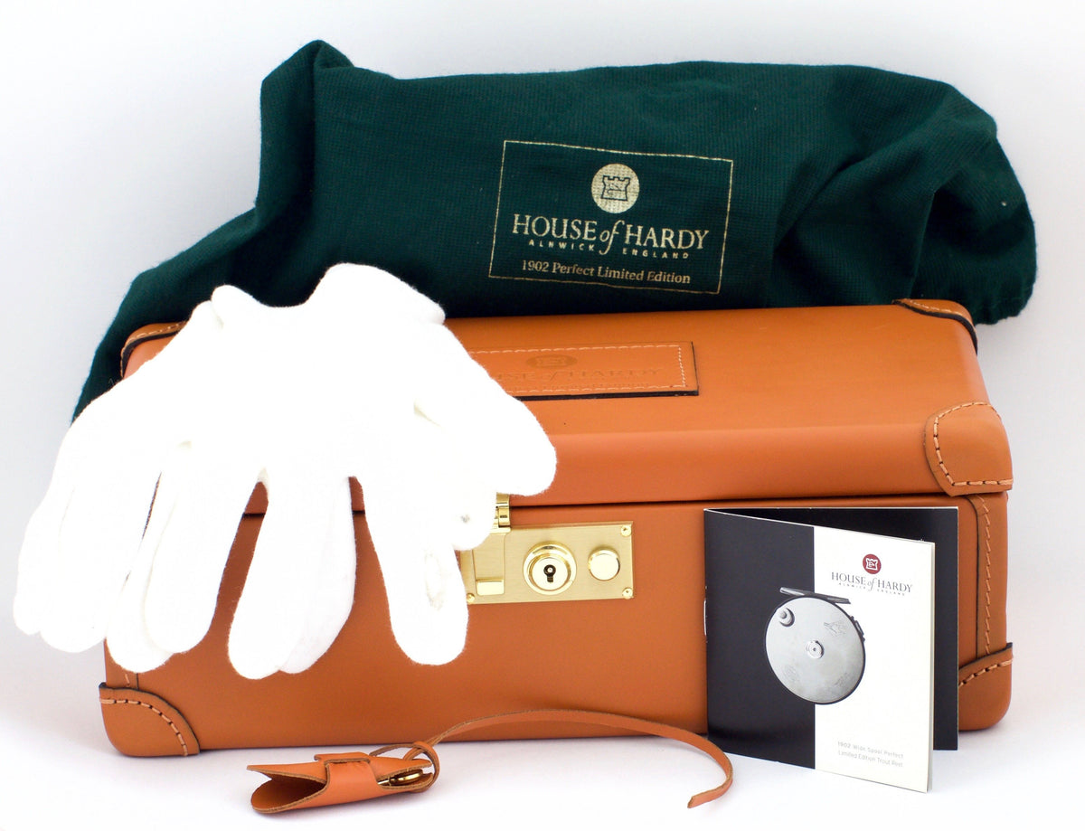 Hardy Brass Faced Perfect 1902 Reproduction Limited Edition Reel Set