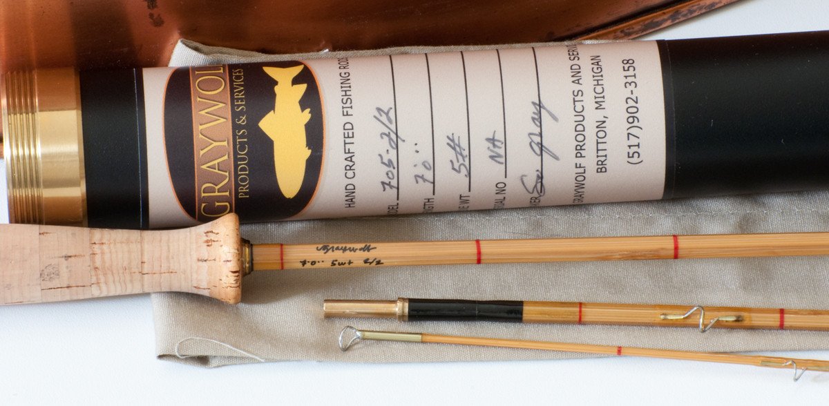 Graywolf Presentation Bamboo Rod - 7' 2/2 5wt