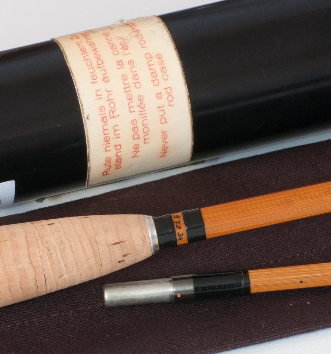 Brunner, Walter - "Type Traun" Bamboo Rod 7'6 2/1 6wt 