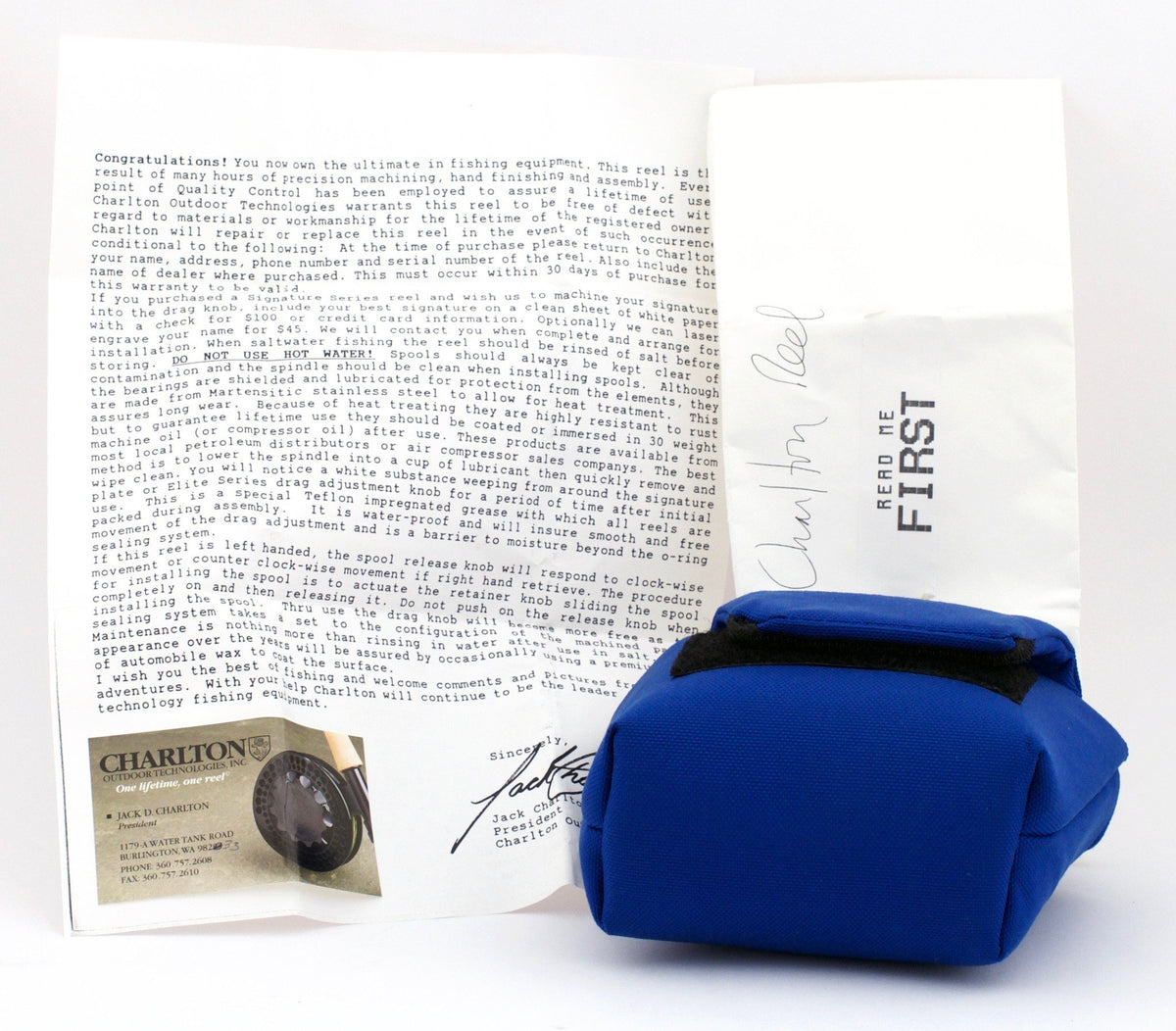Charlton 8500SS 1.2 Fly Reel - LHW