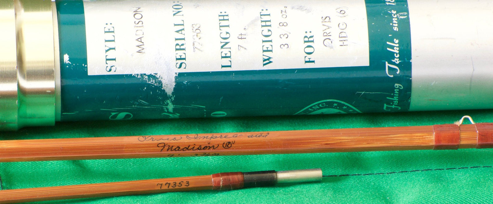 Orvis Madison 7' 5wt Bamboo Rod