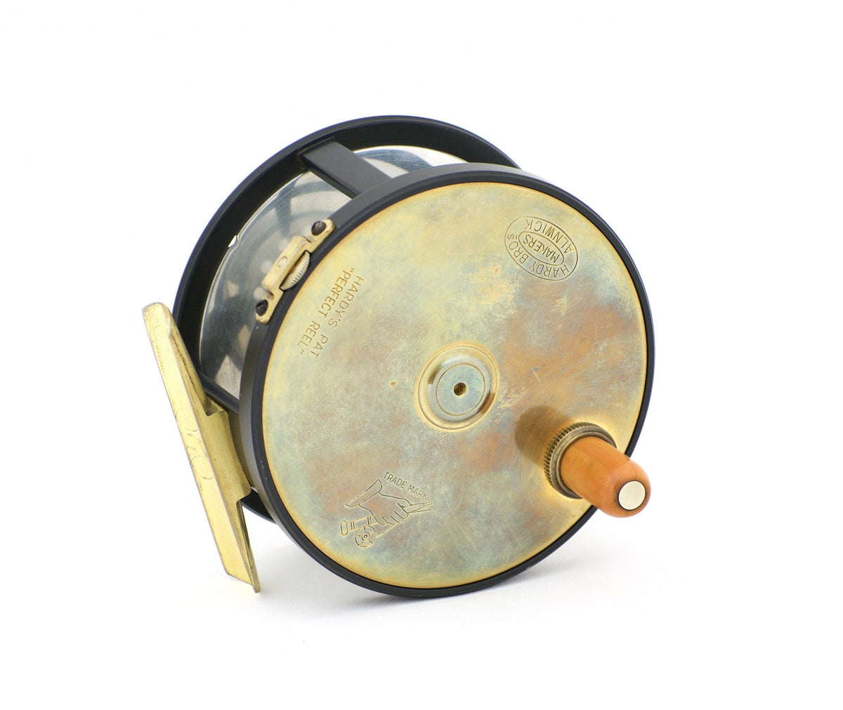 Hardy Brass Faced Perfect 1902 Reproduction Limited Edition Reel Set