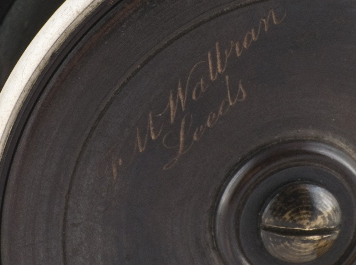 FM Walbran Leeds 2 1/2" Brass Reel 