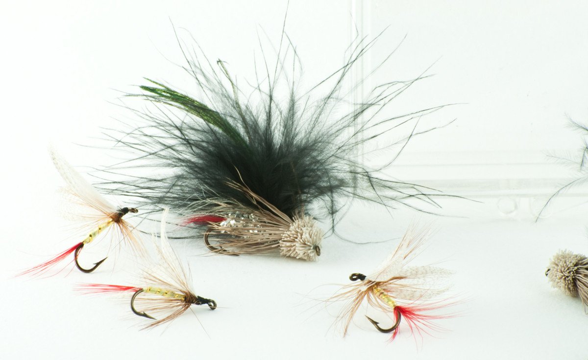 Lot of Orvis Flies and Fly Boxes 