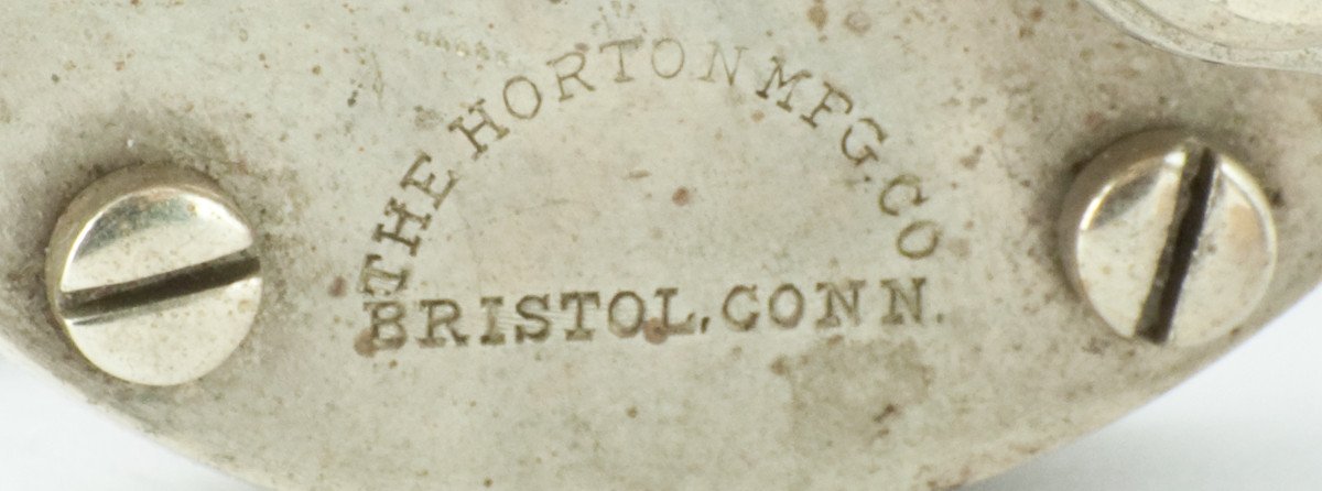 Horton Meek No. 3 Nickel Silver Baitcasting Reel