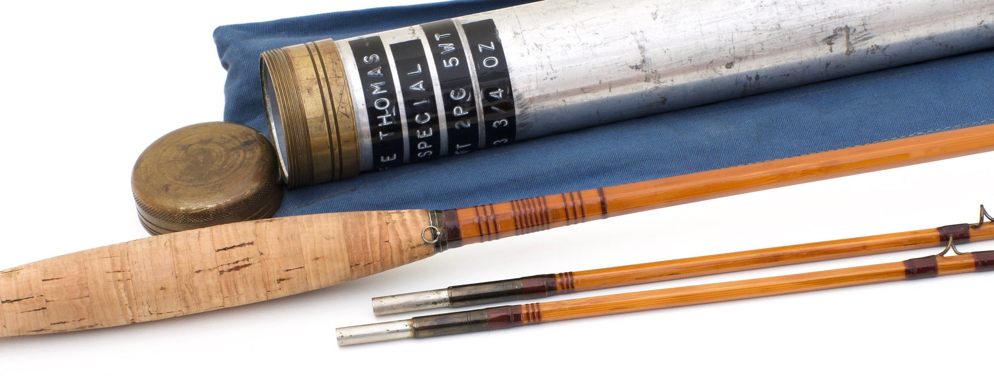 Thomas, F.E. -- 8' Browntone Special Bamboo Rod