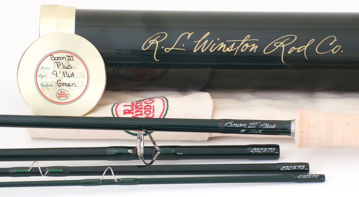 R.L. Winston-- Boron III Plus 9' 11wt Graphite Fly Rod - 4 piece 