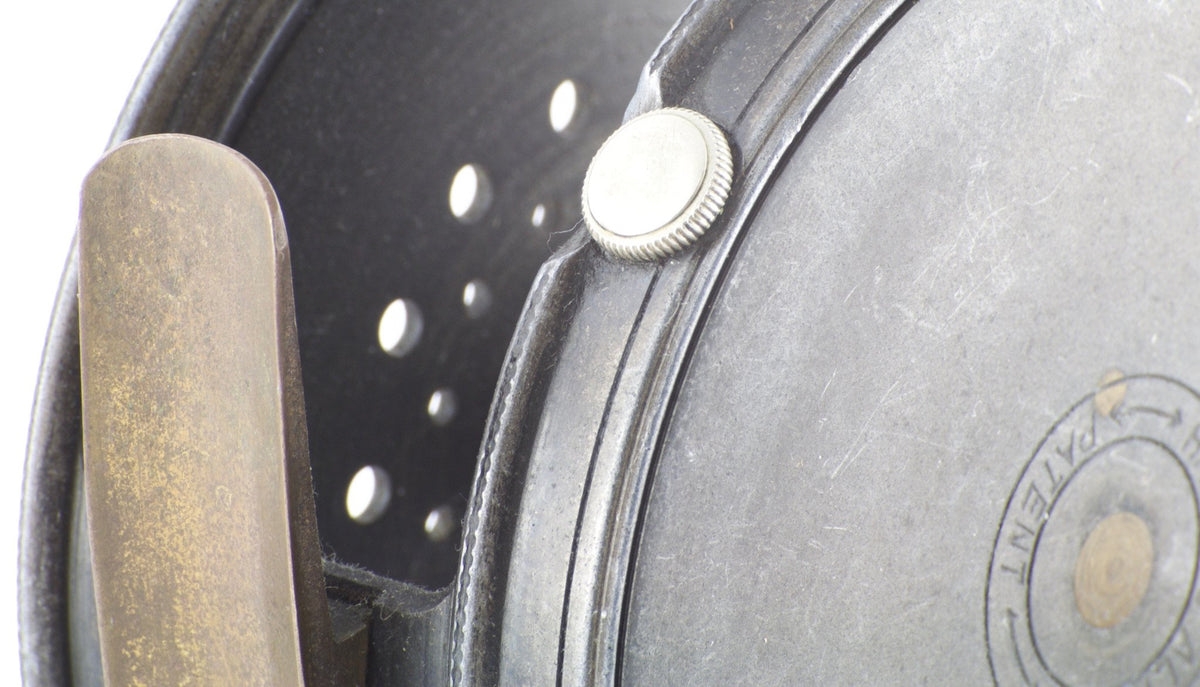 Hardy Perfect 3 1/2" Wide Drum 1912 Check Fly Reel 