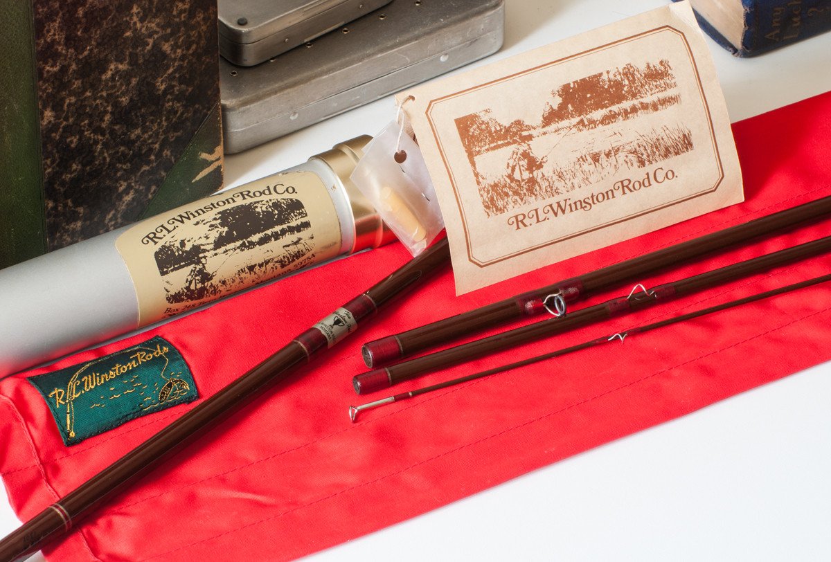 Winston, RL -- 8' 5wt 4pc Montana-era Fiberglass Rod 