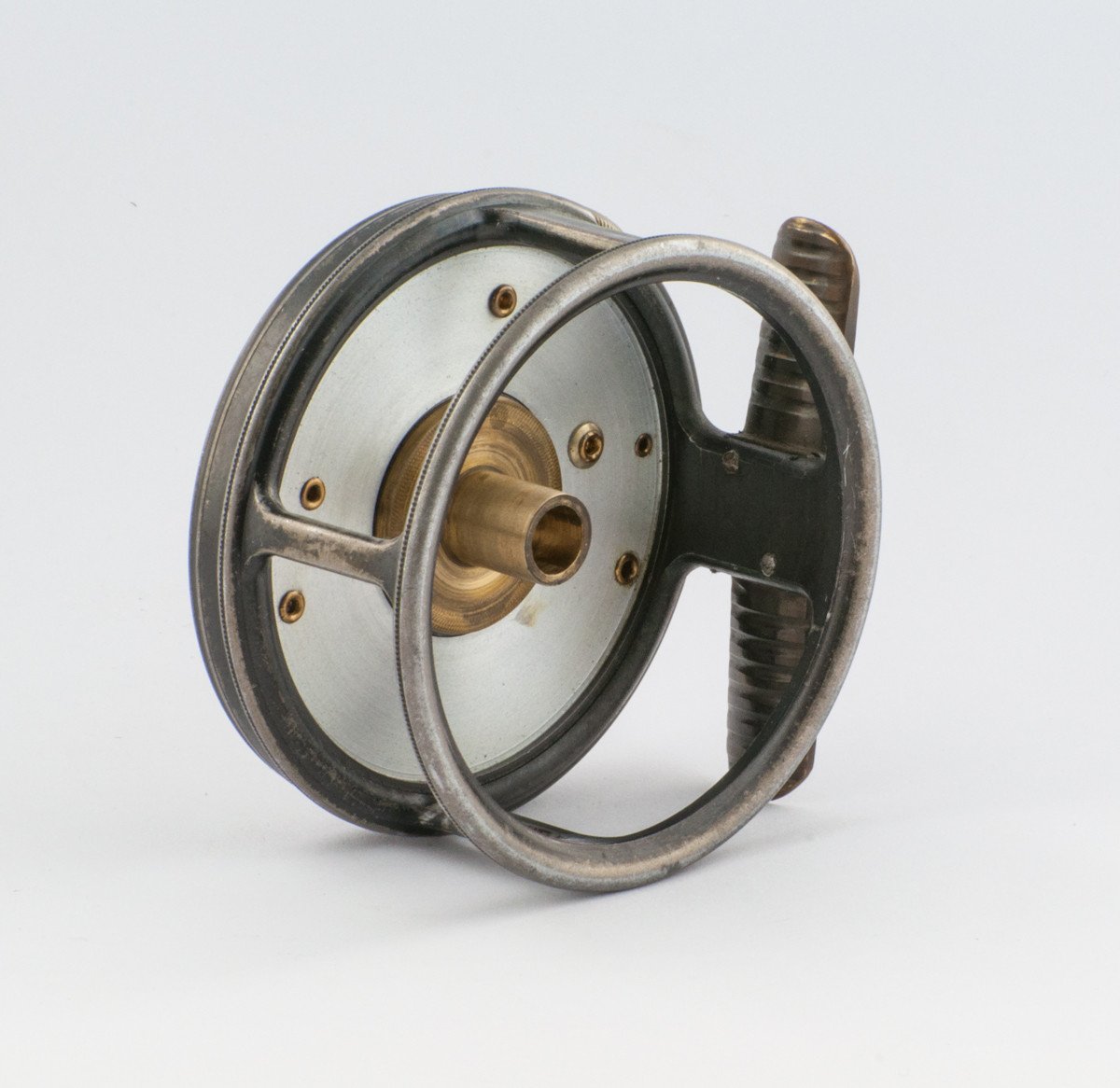 Hardy Perfect 3 1/2" wide drum fly reel - Harry & Elsie Darbee provenance!