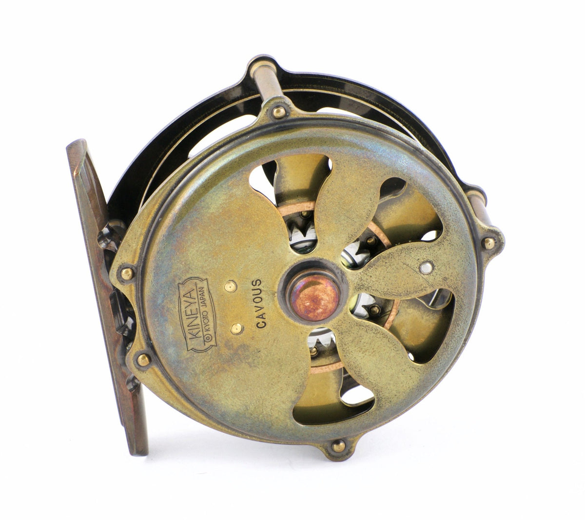 Kineya Sliced Cavous Fly Reel - Stonewash