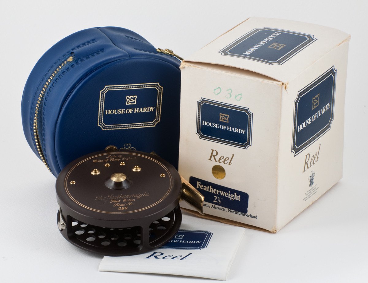 Hardy Golden Featherweight Fly Reel