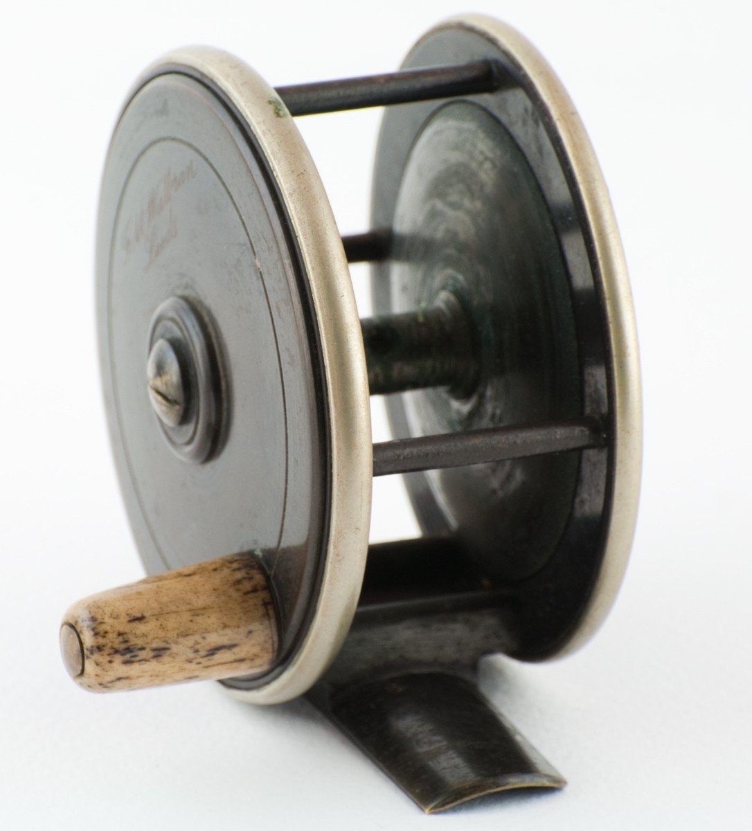 FM Walbran Leeds 2 1/2" Brass Reel 
