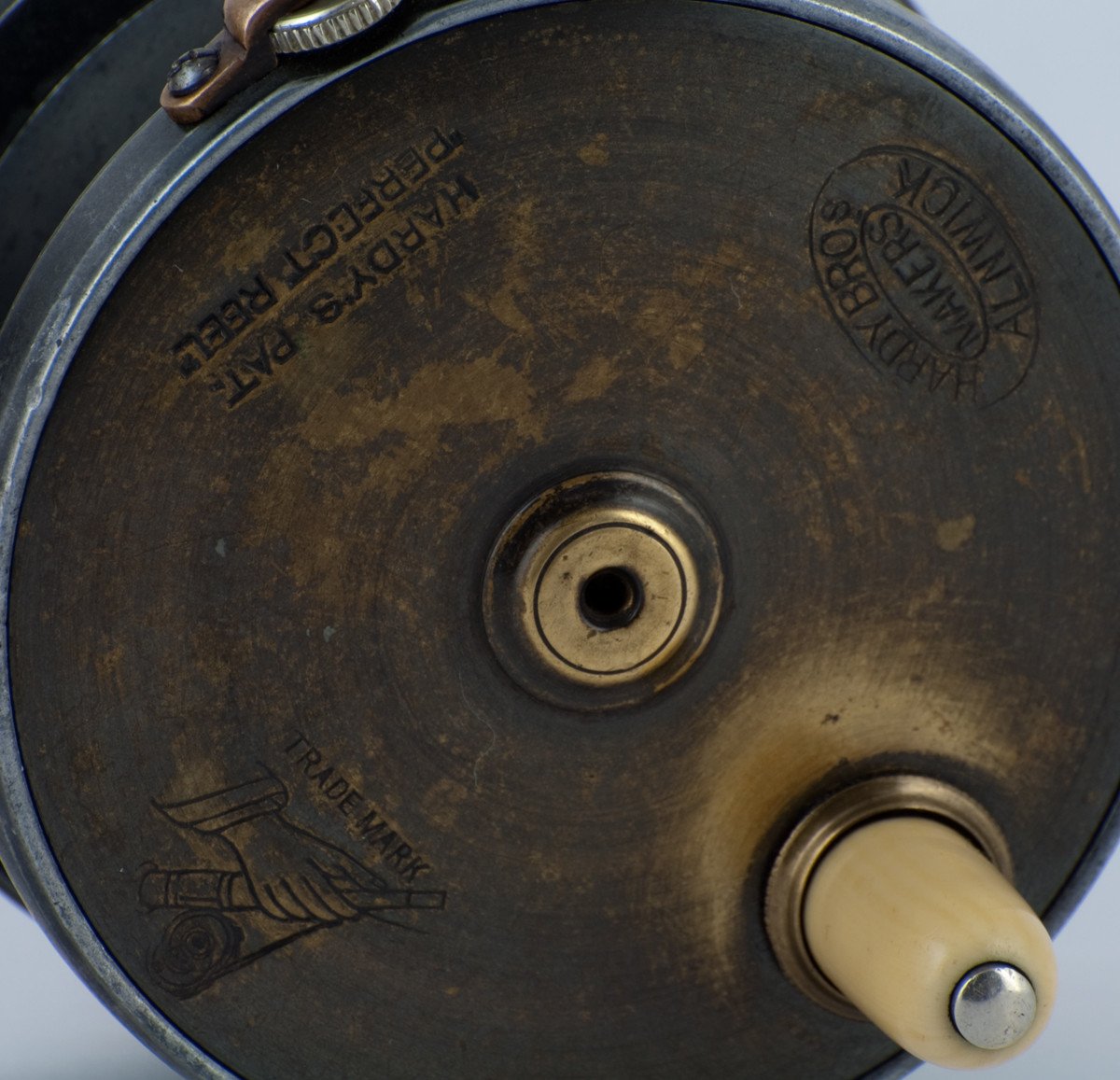 Hardy Brass Face Perfect 2 3/4" Early Check Fly Reel