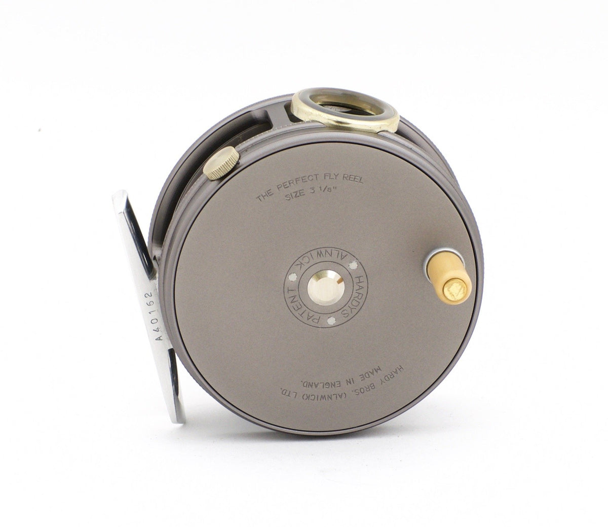 Hardy Perfect 3 1/8" Fly Reel - Grey (2009 Reissue) 