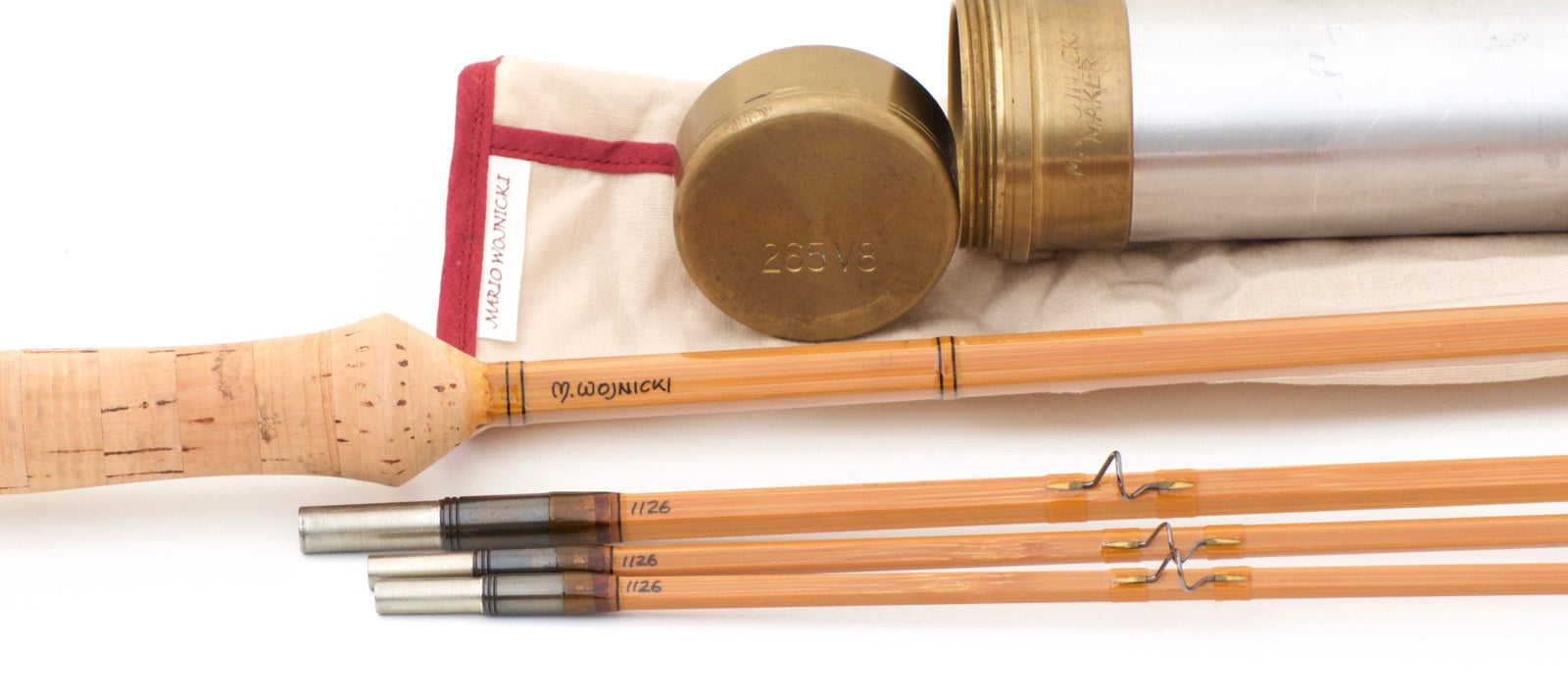 Wojnicki, Mario -- Model 265V8 -- 8'8 8wt HB Penta Bamboo Rod 