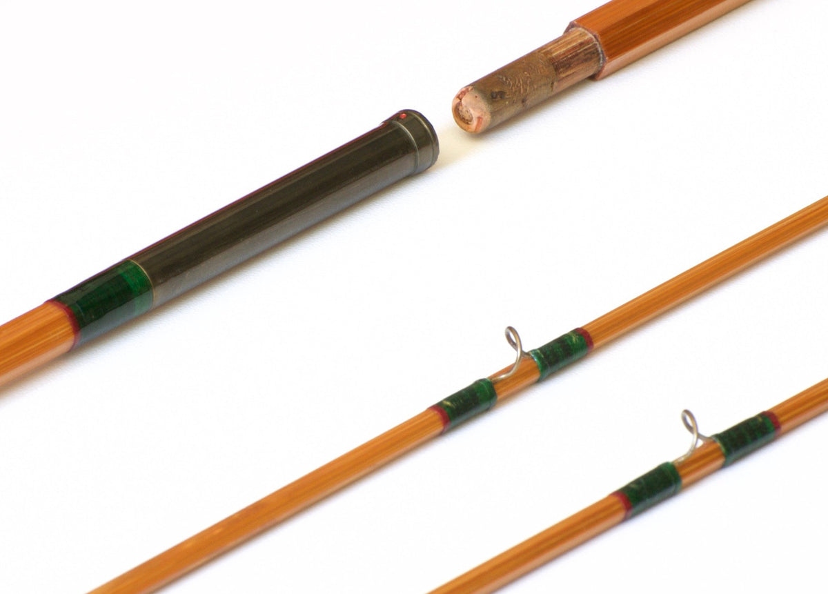 Pezon et Michel Super Parabolic PPP, "Bretonvilliers" Type Dubos Bamboo Rod 7'6 4-5wt 