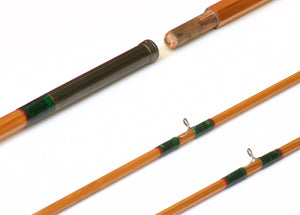 Pezon et Michel Super Parabolic PPP, "Bretonvilliers" Type Dubos Bamboo Rod 7'6 4-5wt 