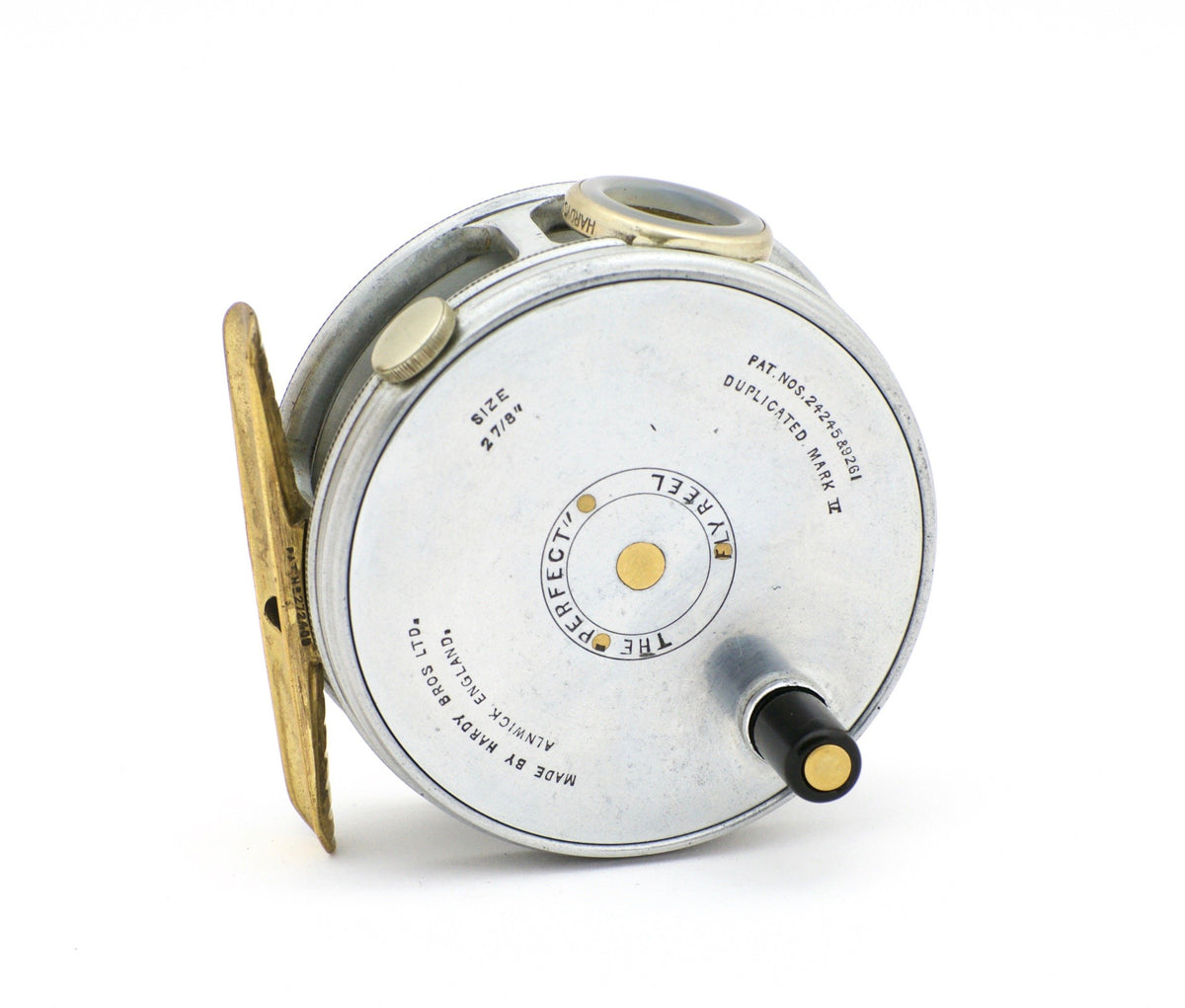 Hardy Perfect 2 7/8" Fly Reel - 1930s 