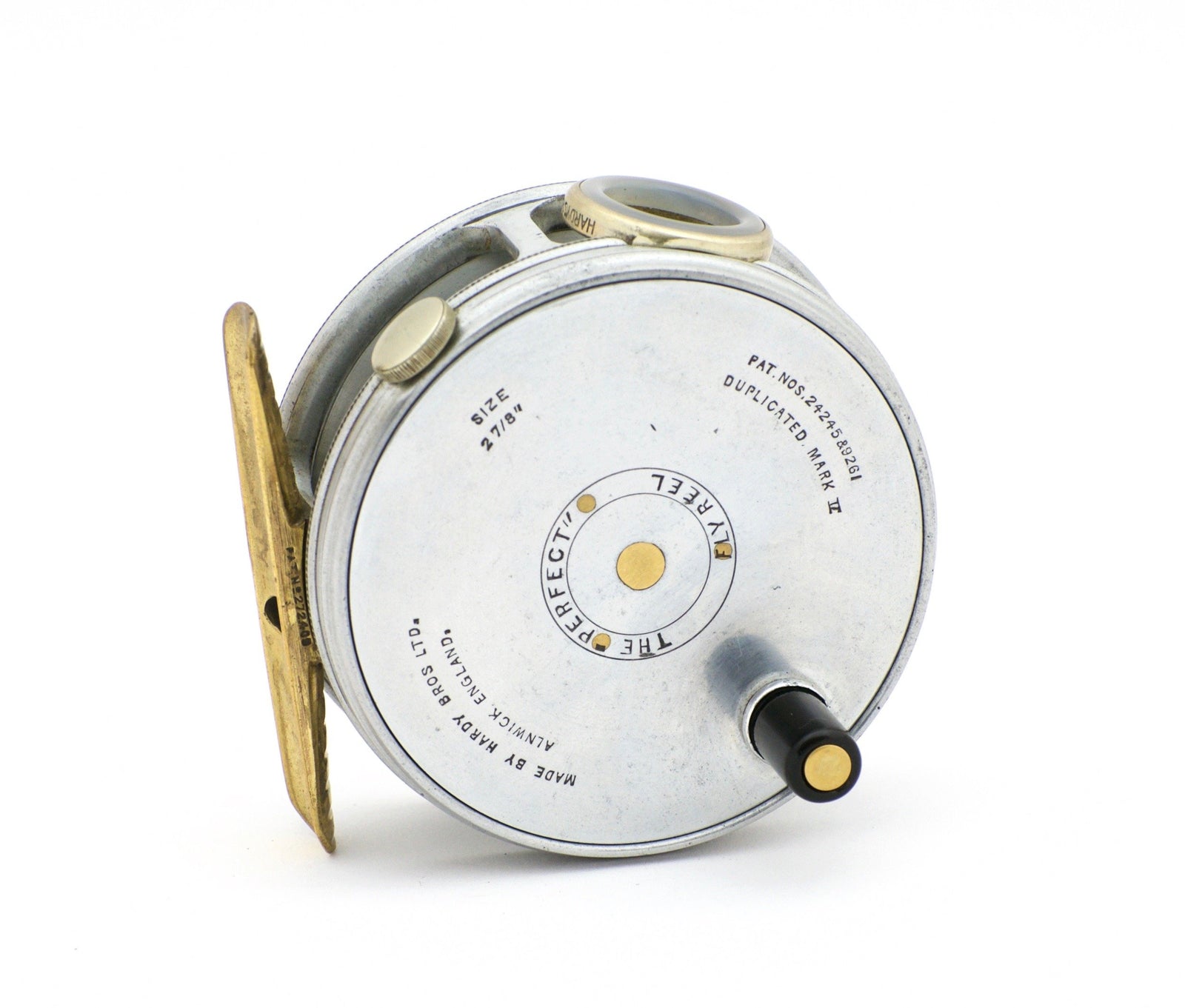 Hardy Perfect 2 7/8" Fly Reel - 1930s 